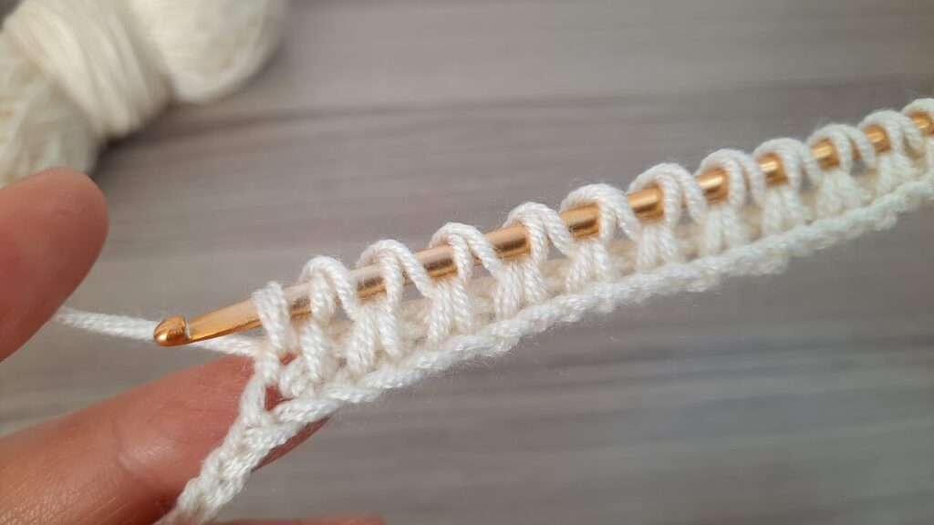 Harika Tunus işi Örgü Modeli