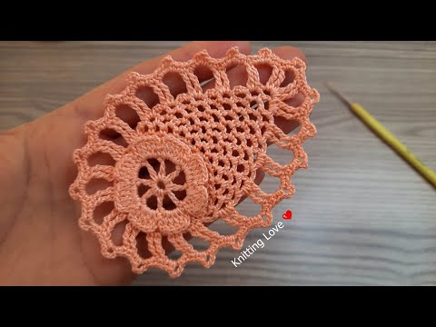 WONDERFUL😍Very Beautiful Crochet Pattern knitting Online Tutorial for beginners Tığ işi Örgü Motif