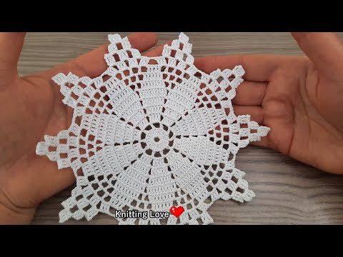 EXTRAORDINARY Very Very Beautiful Flower Crochet Pattern Online Tutorial for beginners Tığ işi örgü