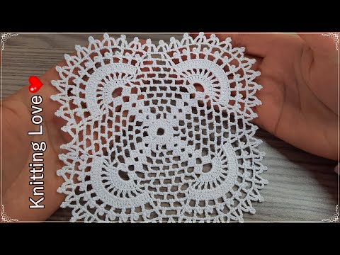 WONDERFUL Beautiful Crochet Pattern knitting Online Tutorial for beginners Tığ işi Örgü Motif 2022