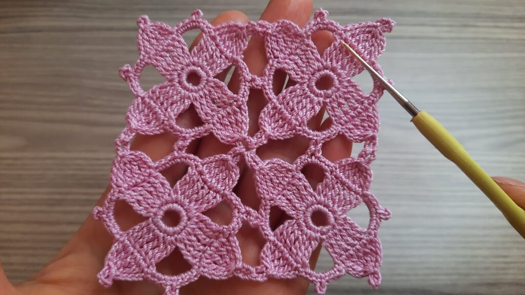 STUNNING Very Easy Beautiful Crochet Pattern knitting free Online Tutorial for beginners Tığ işi