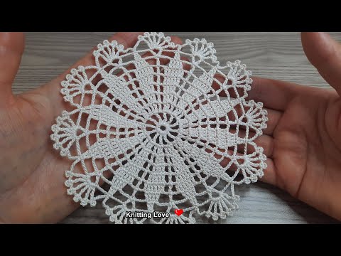 EXCELLENT 😍Very Beautiful Flower Crochet Pattern * Knitting Online Tutorial for beginners Tığ işi
