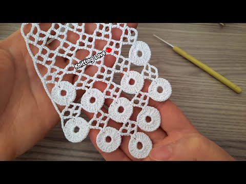 PERFECT 😍 Very Beautiful Flower Crochet Pattern Knitting Online Tutorial for beginners Tığ işi