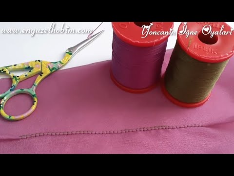 1 günde 2 kenarını yap göz alıcı iğne oyası diy needle lace handwork
