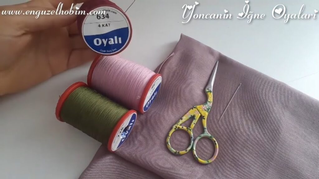3 RENKLİ MÜRDÜM YAZMAYA GÖSTERİŞLİ İĞNE OYASI MODELİ
