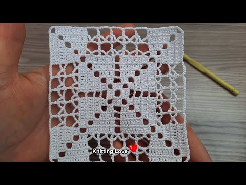 FANTASTIC😍Very Beautiful Flower Crochet Pattern* Knitting Online Tutorial for beginners Tığ işi 2022