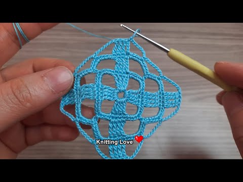 PERFECT 😍Very Beautiful Flower Crochet Pattern * Knitting Online Tutorial for beginners Tığ işi 2022