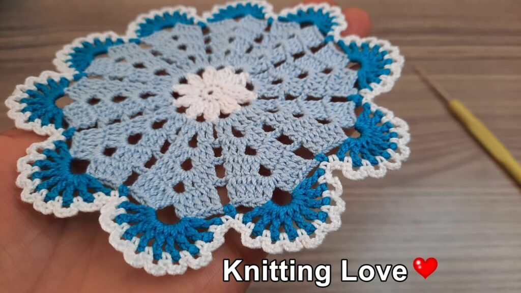 EXTRAORDINARY Beautiful Flower Crochet Pattern Knitting Online Tutorial for beginners Tığ işi 2022