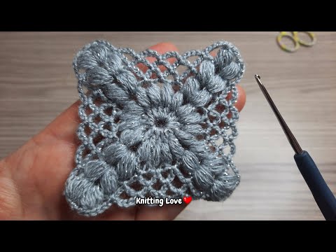 WONDERFUL😍 Very Beautiful Flower Crochet Pattern Knitting Online Tutorial for beginners Tığ işi örgü