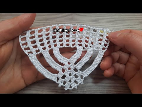 PERFECT Very 💖Beautiful Flower Crochet Pattern * Knitting Online Tutorial for beginners Tığ işi örgü