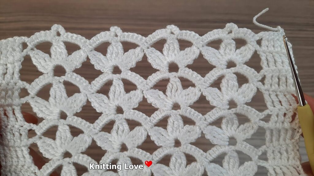 FANTASTIC Very Beautiful Flower Crochet Pattern Knitting Online Tutorial for beginners Tığ işi örgü