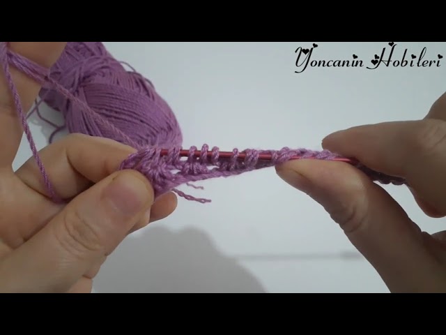 GÖRENLERİN ÇOK BEĞENDİĞİ TUNUS İŞİ BEBEK YELEK ÖRGÜ MODELİ ANLATIMLI YAPILIŞI