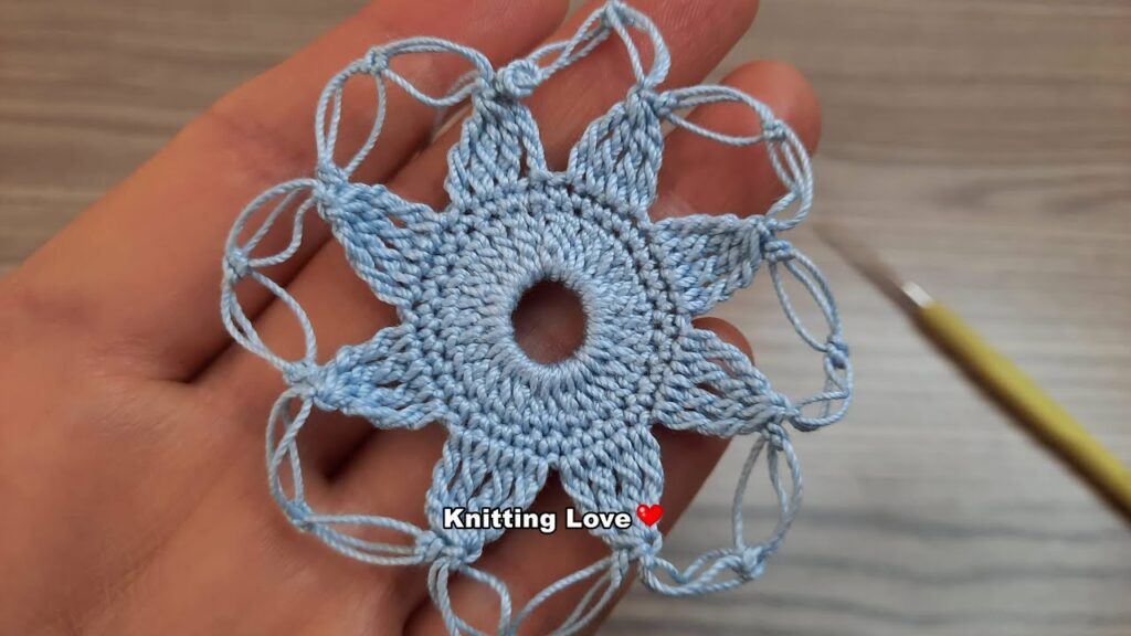 PERFECT Very Beautiful Flower Crochet Pattern Knitting Online Tutorial for beginners Tığ işi örgü