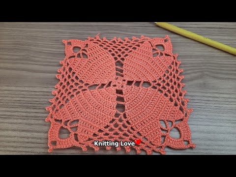 SUPER 😍 Easy Beautiful Flower Crochet Pattern * Knitting Online Tutorial for beginners Tığ işi örgü