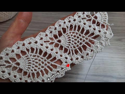 SUPER Easy Beautiful Flower Crochet Pattern * Knitting Online Tutorial for beginners Tığ işi örgü