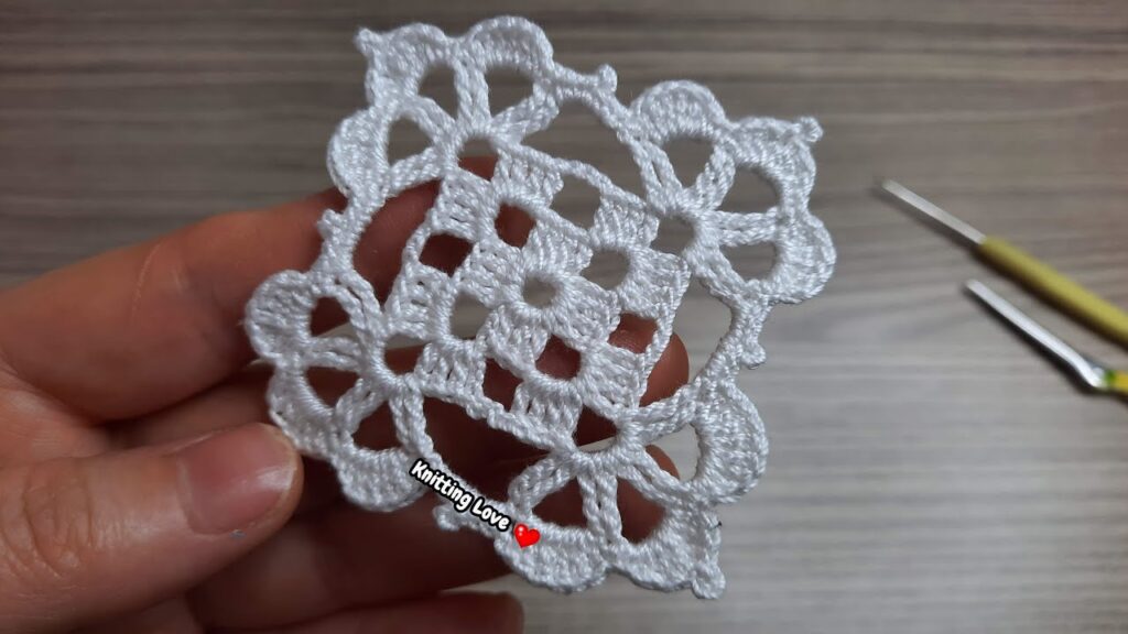 WONDERFUL Beautiful Flower Crochet PatternTunisia Knitting Free Tutorial for beginners Tığ işi 2022