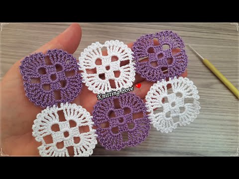 SUPER Very Beautiful Flower Crochet Pattern * Knitting Online Tutorial for beginners Tığ işi örgü