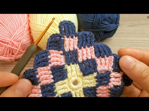 Easy Crochet knitting pattern step by step * How to Crochet for Absolute Beginners