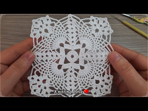PERFECT 😍Easy Very Beautiful Crochet Motif* Knitting Online Tutorial for beginners Tığ işi örgü