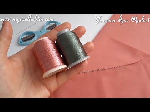 GÖSTERİŞLİ ŞAHANE BİR İĞNE OYASI MODELİ ANLATIMLI YAPILIŞI son çıkan iğne oyası modelleri