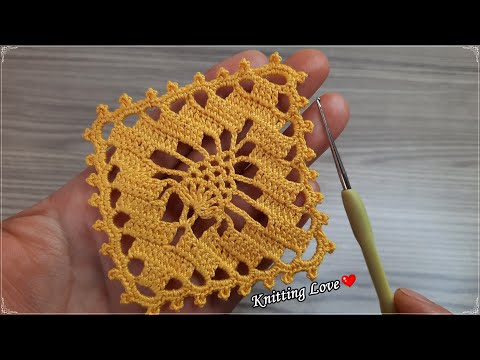How to Crochet the Perfect Flower Pattern Knitting Model Tığ işi örgü modeli