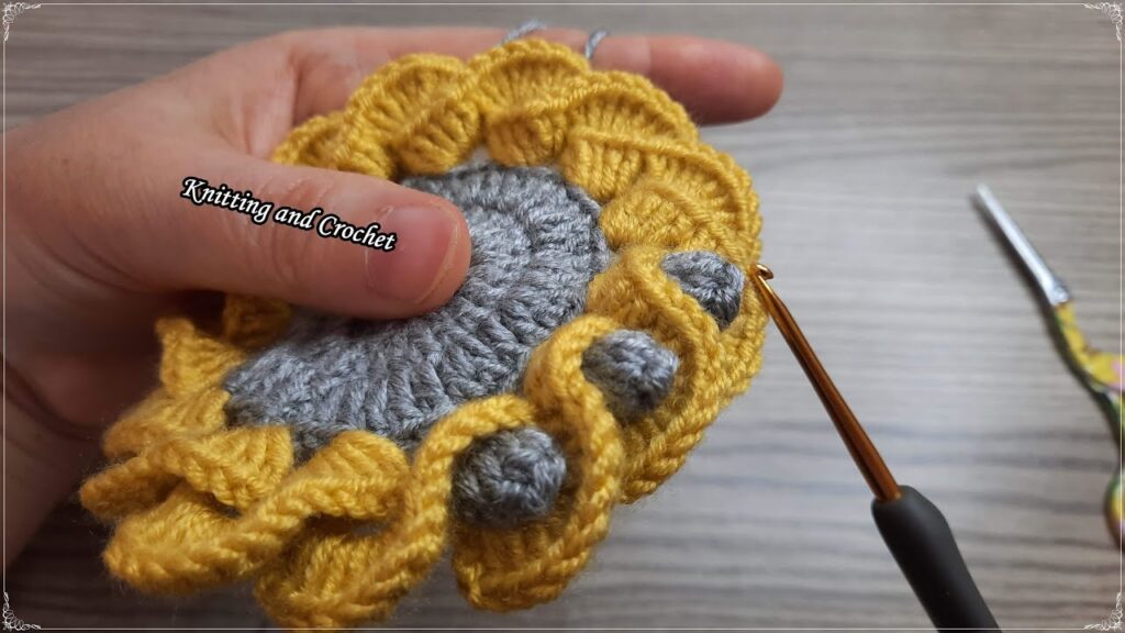 Super Easy Beautiful Motif Crochet 💗Easy Tunisian Knitting / Çok kolay tığ işi örgü motif model