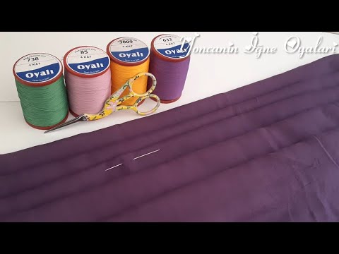 BELKİ İLK DEFA GÖRECEKSİNİZ SIRALI İĞNE OYASI MODELİ ANLATIMLI YAPILIŞI diy