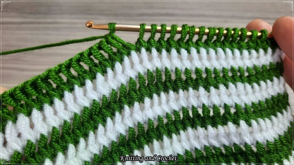 Super Very Easy Tunisian Knitting Model Çok Gösterişli Tunus işi örgü modeli 2022