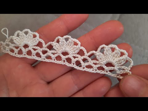 WONDERFUL Very Easy Beautiful Flower Patterned Crochet Model Tığ işi örgü modeli