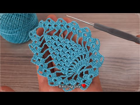 INCREDIBLE 😍 Easy Beautiful Knitting Crochet Model *Muy Hermosa* Tutorial for beginners Tığ işi örgü