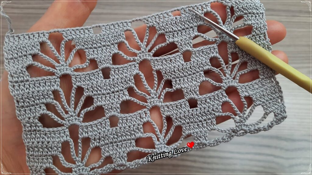 WONDERFUL Easy Beautiful Floral Patterned Crochet Filet Etol Shawl Cover Model Tığ işi örgü model