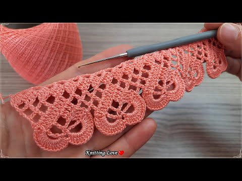 Super Easy Beautiful Crochet Knitting Patterm Tığ işi örgü modeli