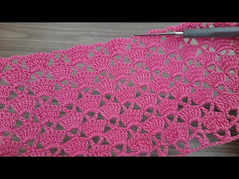 Incredible 😍Easy Beautiful Crochet Knitting Pattern Easily applied model in everything *Try,