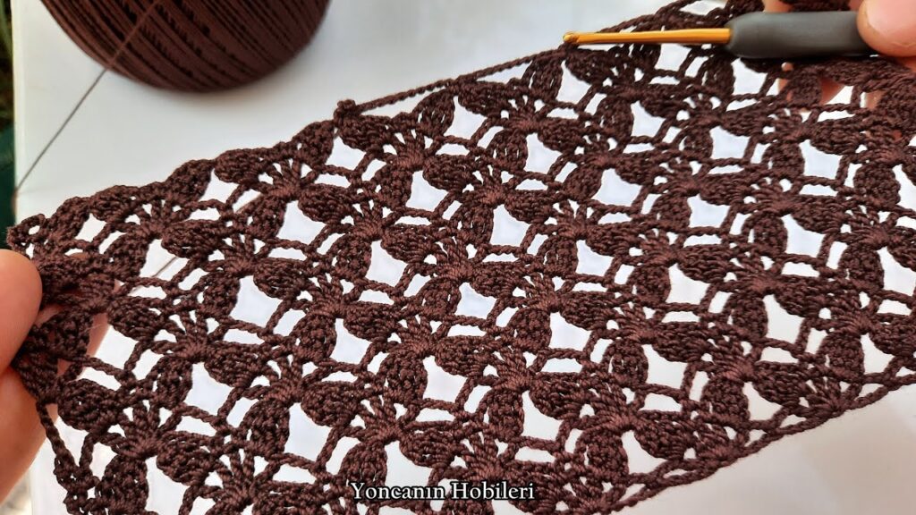 Super Easy Crochet Knitting Pattern Making * Çok Kolay Tığ işi örgü modeli yapımı
