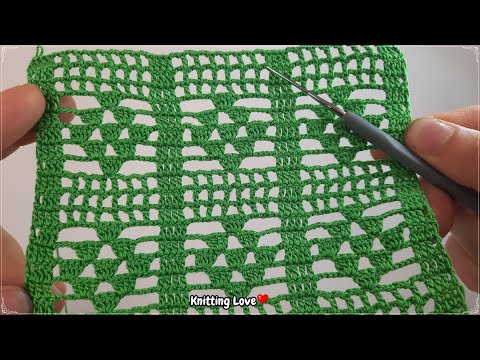WONDERFUL 😍 Very Beautiful Knitting Crochet Model *Muy Hermosa* Tutorial for beginners Tığ işi örgü