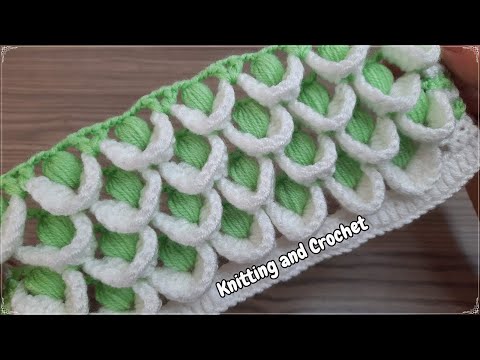 I found for YOU the most beautiful 3D! Easy to remember, easy to crochet. tutorial de crochê