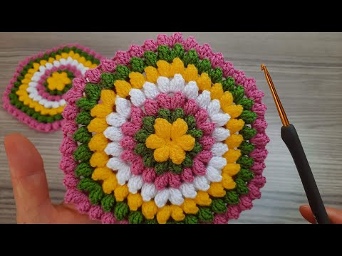 Wonderful Crochet Pattern | DIY Crochet Bag | Crochet Shoulder Bag Tutorial | Mükemmel tığ işi çanta