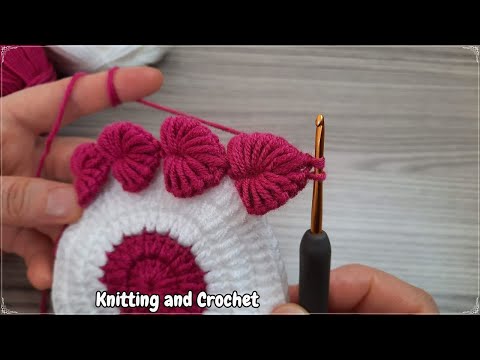 FABULOUS 😲 Very Beautiful Crochet Knitting Motif Making🤍Çok Kolay Muhteşem Tığ İşi Motif Yapımı DIY