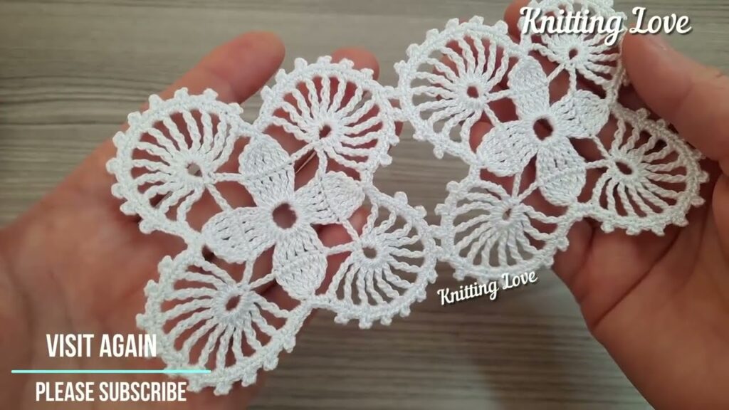 SUPERB BEAUTIFUL 😍 MUY BONİTO Beautiful Flower Crochet Pattern Knitting for beginners Tığ işi örgü