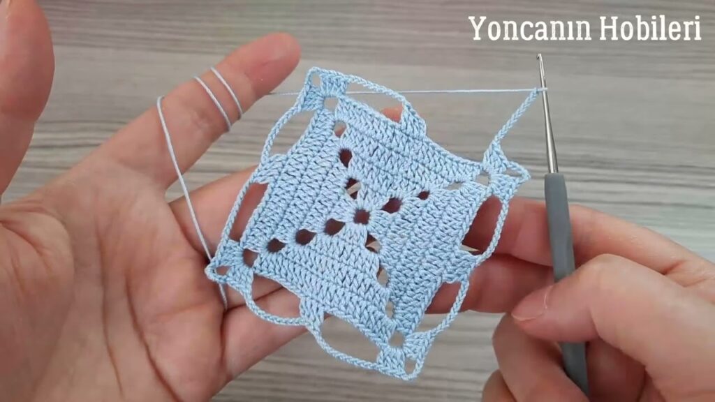 Wow Very Nice😲Look what I did. Great Square Crochet Knitting Model * Step by Step Crochet Training