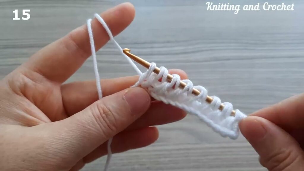 Perfect Tunisian crochet knitting pattern Detailed explanation watch step by step TREND Crochet Idea