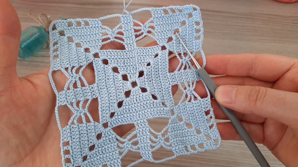 Legendary Model 3 Beautiful Square Crochet Pattern Crochet Online Tutorial for beginners Tığ işi