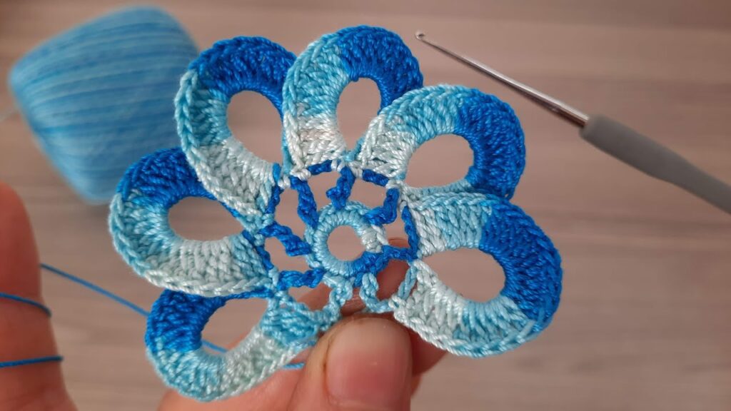 WOW VERY NİCE Flower Pattern Crochet Lace Detailed Description Tutorial for Beginners