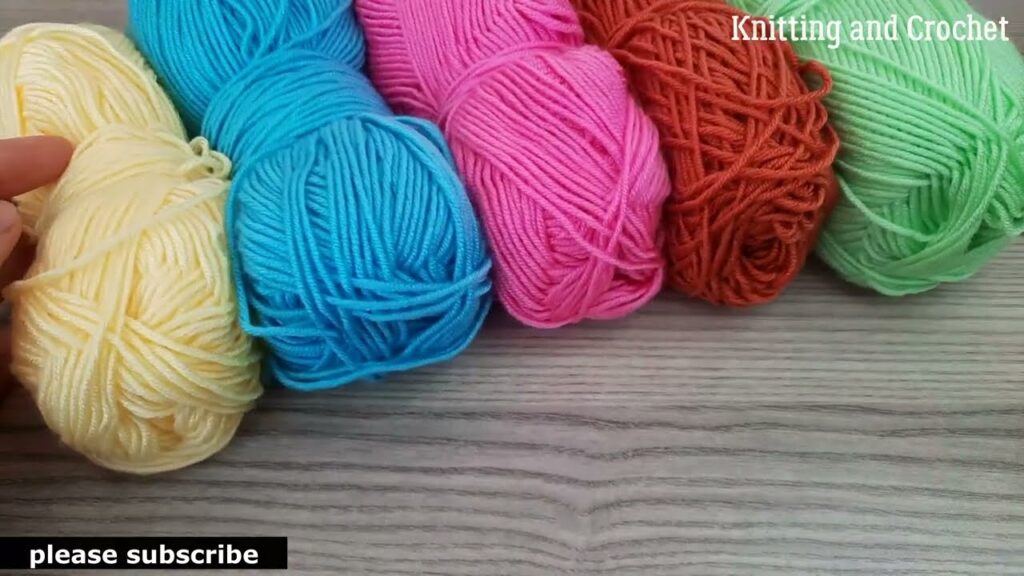 Look what i did with wool threads Very Easy Beautiful Crochet Knitting Çok Kolay Tığ işi örgü