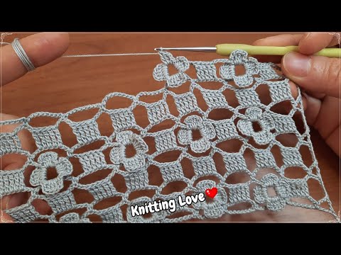 AMAZING SMALL FLOWERS Pattern Crochet Lace Detailed Description Tutorial for Beginners 2022