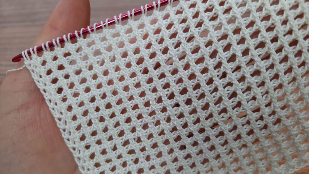 Great, this Tunisian crochet will come in handy 😍Tunusişi örgü modeli nasıl yapılır