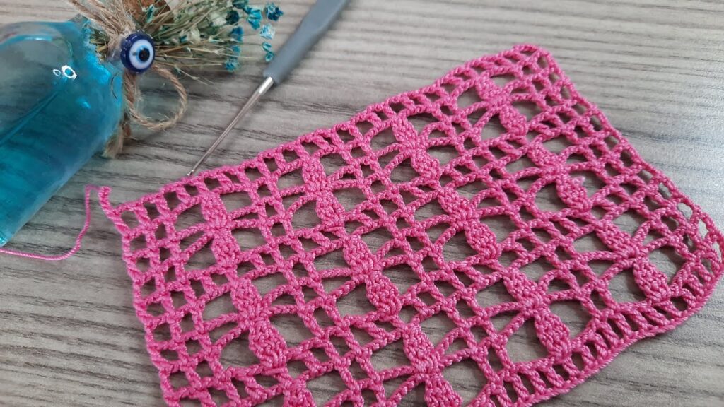 Great Crochet with gorgeous pattern. step by step crochet tutorial