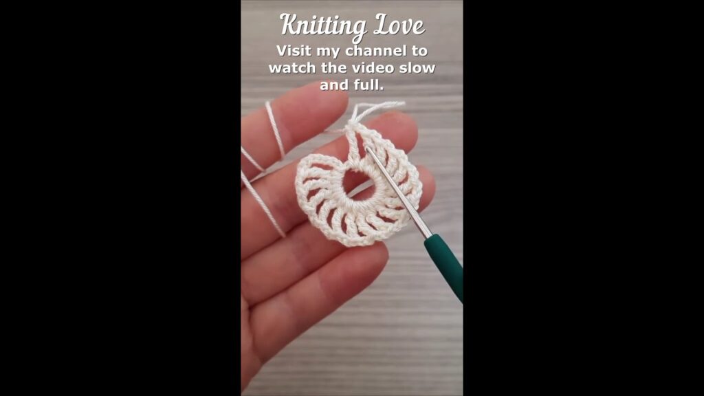 Wonderful Crochet knitting Pattern I knitted my neighbors and they liked it so much that #shorts