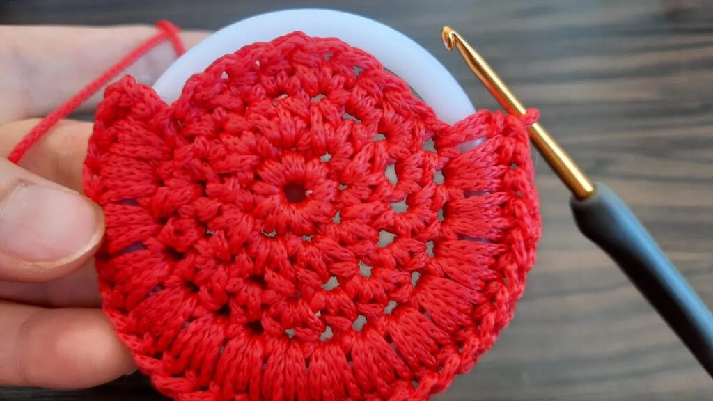 WOW WONDERFUL😲 What did I do with the plastic ring My friend liked it very much TREND CROCHET IDEA!
