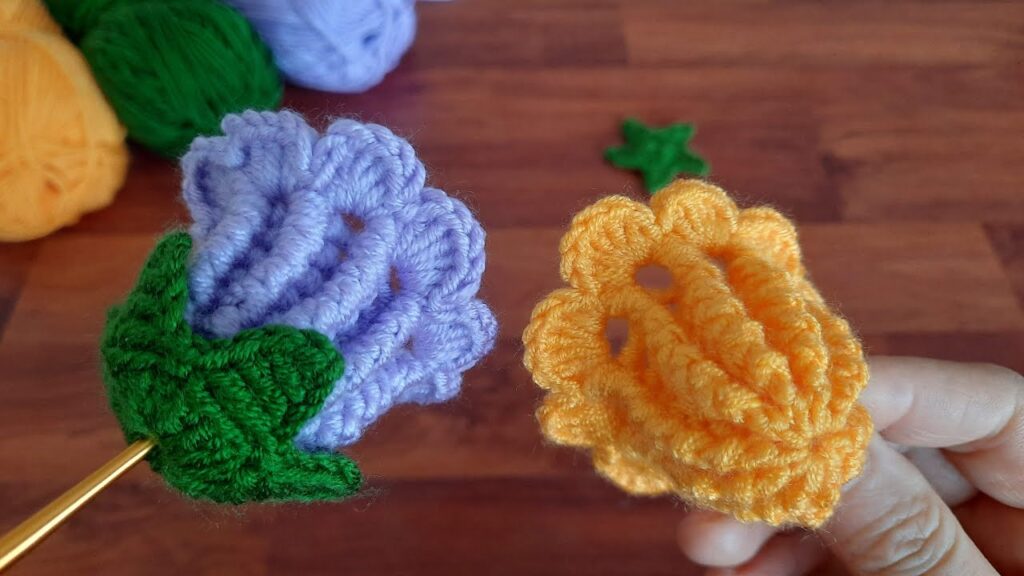 Wow !! Fantastic easy, very useful crochet keychain ,hair clip / sell and give as a gift.
